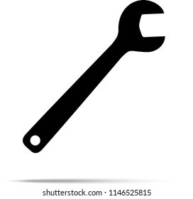 Wrench tool. Vector Illustration