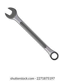 wrench tool vector illustration for mechanic and others