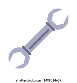 wrench tools icon cartoon vector illustration graphic design
