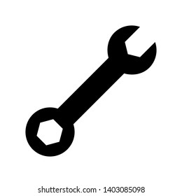 wrench - tools icon vector design template