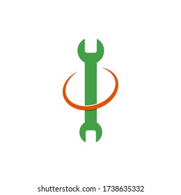 wrench vector design template illustration