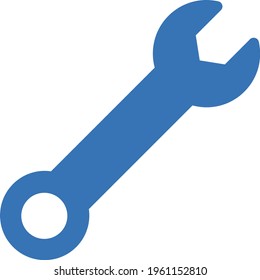 wrench vector glyph colour icon