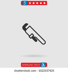 wrench vector icon