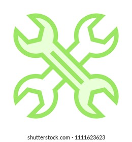 wrench vector icon