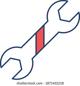 wrench  Vector Icon 
