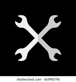 Wrench  - vector icon