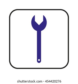 wrench, vector icon
