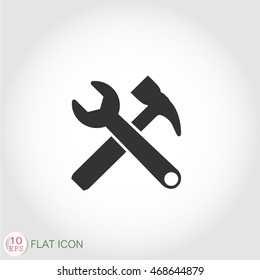 Wrench vector icon