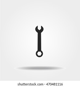 Wrench vector icon