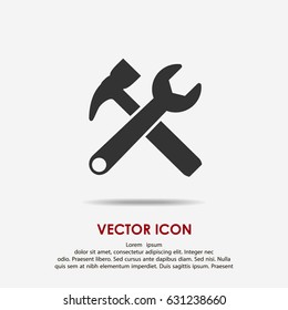 Wrench vector icon