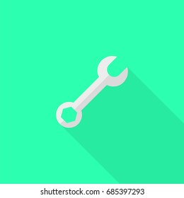 wrench vector icon