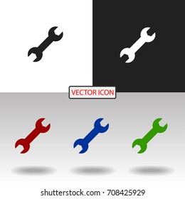 Wrench vector icon