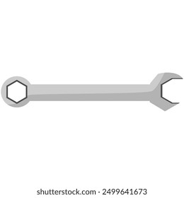 wrench vector. wrench icon. flat vector. flat design. simple design. repair tool. workshop equipment. handyman equipment, maintenance. machine. logos.