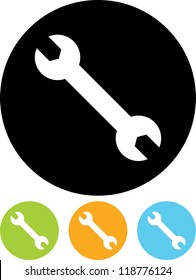 Wrench - Vector icon isolated