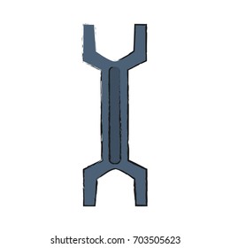 wrench vector illustration