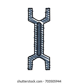 wrench vector illustration