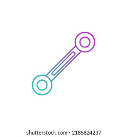 Schraubenvektor für die Symbolpräsentation von Webseiten-Symbolen