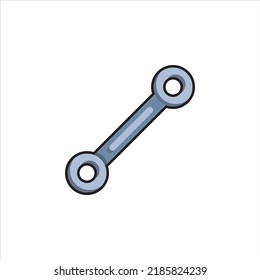 wrench vector for website symbol icon presentation