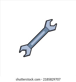 wrench vector for website symbol icon presentation