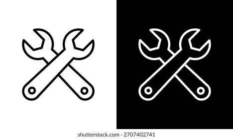 Diseño de conjunto de iconos blancos de llave