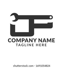 Plantilla de logotipo OP de letra de Wrenches. Servicio de herramientas de reparación industrial para identidad corporativa. Puede ser utilizado para negocios relacionados con bienes raíces, construcción, finanzas, comunicación, tecnología y servicios.