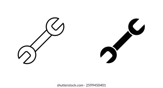 Wrenchicons for ui. vector illustration