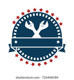 wrenchs labour day celebration emblem