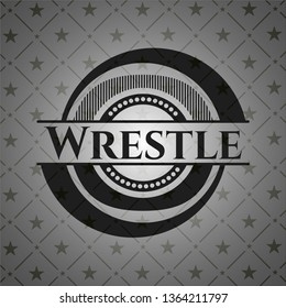 Wrestle black emblem