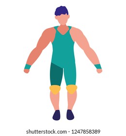 wrestler man icon