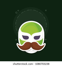 wrestler mask icon