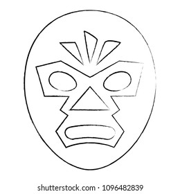 wrestler mask icon