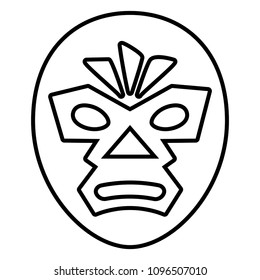 wrestler mask icon