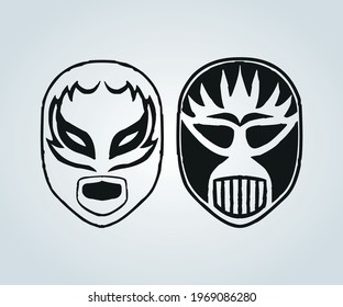 wrestler mask for wrestling show