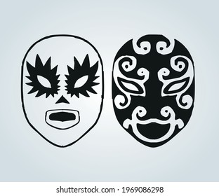 wrestler mask for wrestling show