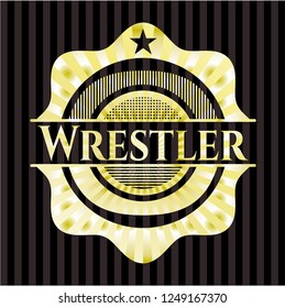 Wrestler shiny badge
