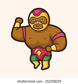 Wrestler theme elements 