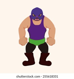 Wrestler theme elements 