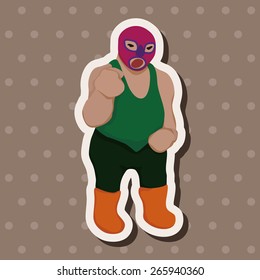 Wrestler theme elements 