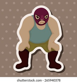 Wrestler theme elements 