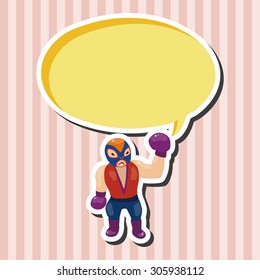 Wrestler theme elements 