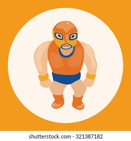 Wrestler theme elements 