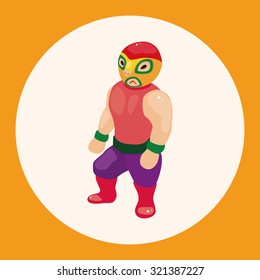 Wrestler theme elements 