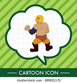 Wrestler theme elements 