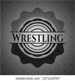 Wrestling black emblem