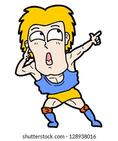 Wrestling man