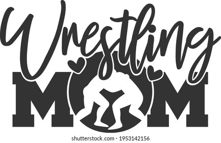 Wrestling Mom - Wrestling design