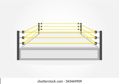  wrestling ring vector