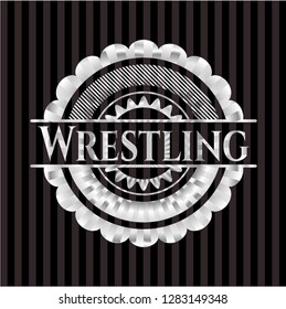 Wrestling silver badge