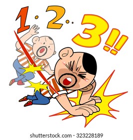 Wrestling - Three count
