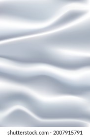 Textura de tela enrollada. Concepto 3d objeto de realismo eps 10. Antecedentes de la página web.